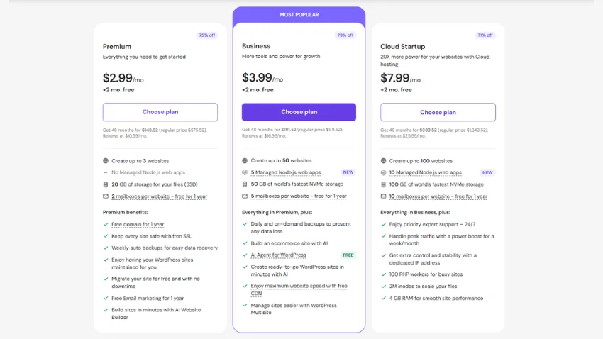 Hosotinger Pricing 2026