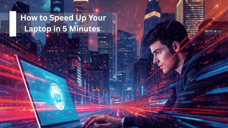 How to Speed Up Your Laptop in 5 Minutes (Easy Beginner Guide)